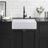 Farmhouse/Apron Front White Ceramic Kitchen Sink