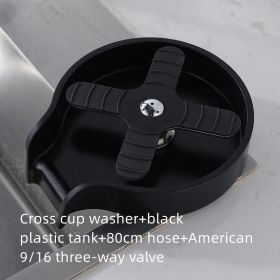 Cup Washer With Sink Home Bar Counter (Color: B, Style: Set)