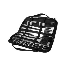 Camping Cooking Utensil Kit Portable Picnic Cookware (Color: Black, Type: BBQ Tool Kit)