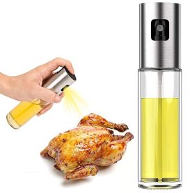 Household Kitchen Everyday Use Supplies Tools Accessories (Color: As pic show, Type: Oil Sprayer)