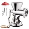 Multifunctional Crank Meat Grinder Manual 304 Stainless Steel Hand Operated Meat Grinder