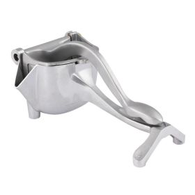 Manual Citrus Juicer Heavy Duty Juice Metal Aluminum Alloy Squeezer (Color: Silver, Type: Squeeze Juicer)