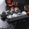 1pc Round Ice Cube Trays, Ice Ball Cube Mold Trays, Ice Making Trays For Home