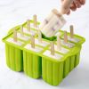 1pc New Summer Ice Cream Tools With Wooden Sticks Silicone Popsicle Molds Custom Mini Silicone Ice Cream Popsicle Mold