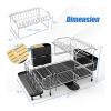 Household Kitchen Supplies Organization Dish Racks