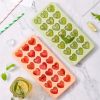 1pc High Quality Silicone 21 Even Love Ice Cube Ice Tray Mold Heart Shaped Silicone Ice Box